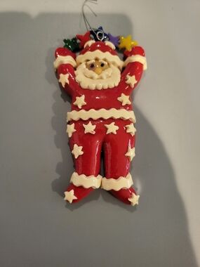 Silvestri Whimsical Santa Christmas Ornament